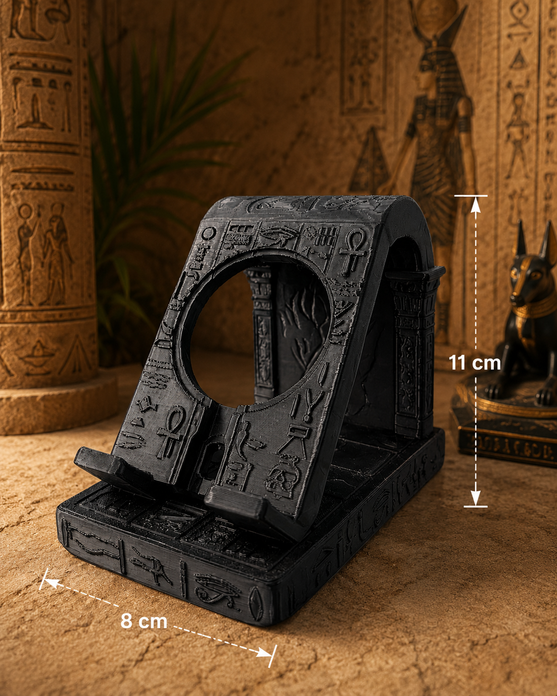 Egyptian Style Phone Stand thumbnail 2